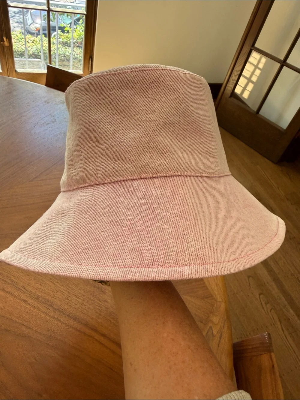 Isabel Marant Pink denim Bucket Hat
